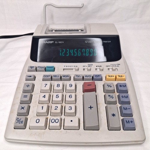 Sharp 1801v printing - el‑1801v,